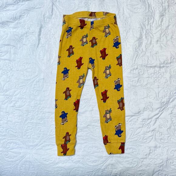 Gap Organic Bear Print Pants Size 2 - Picture 2 of 4